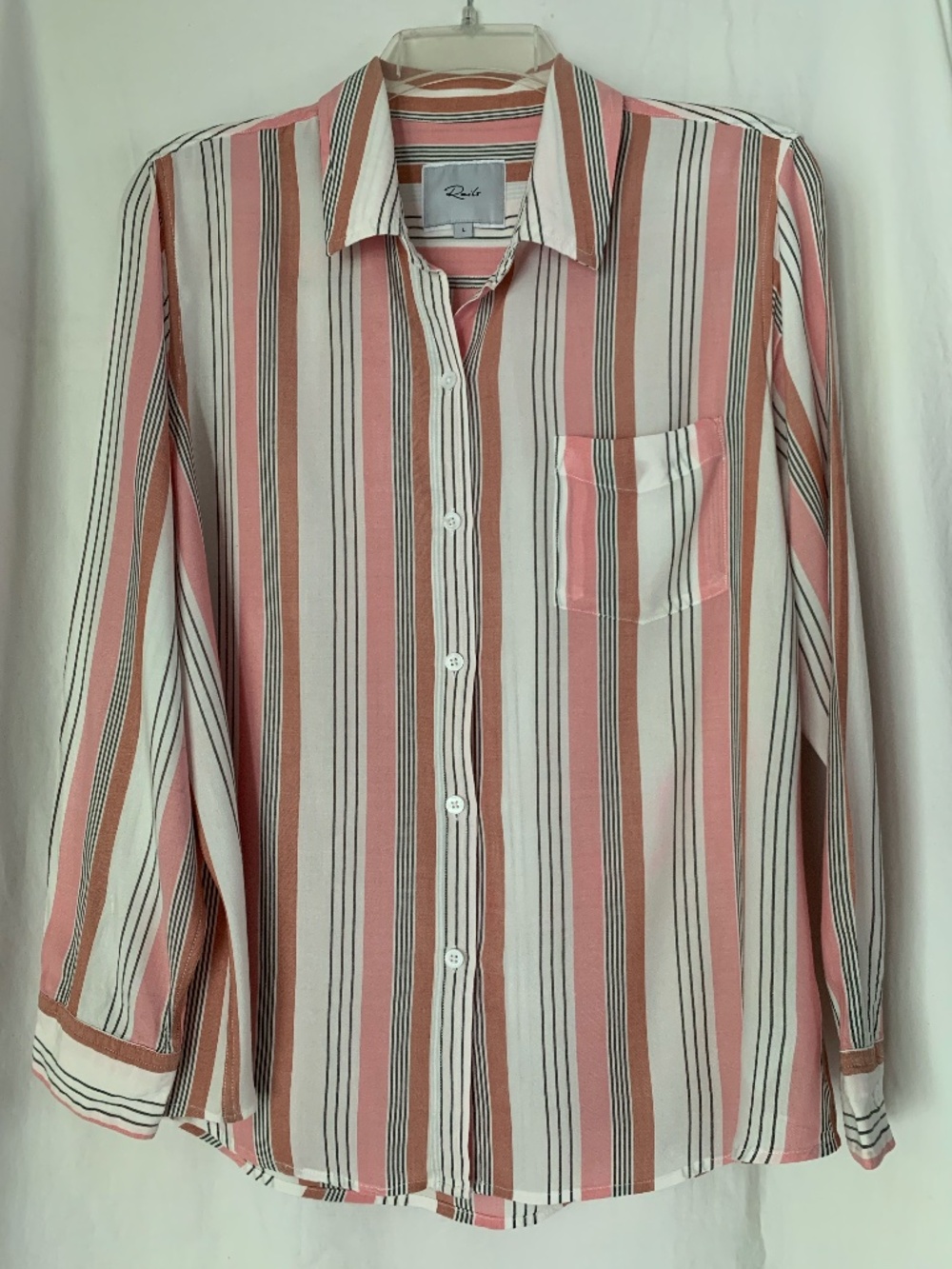 Rails 'Wren' button down blouse/shirt in 'Arezzo Stripe'